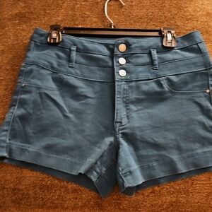 Stylish Blue Women's Shorts